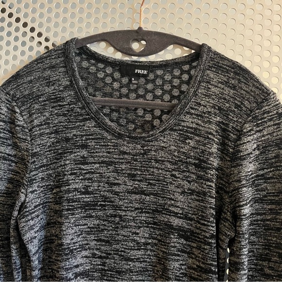 Aritzia Wilfred Bodycon Midi Stretch Knit Long-sleeve Dress Size Small GUC - Picture 7 of 7